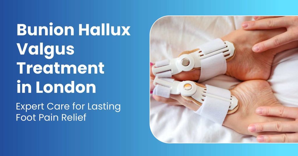 Bunion Hallux Valgus Treatment in London